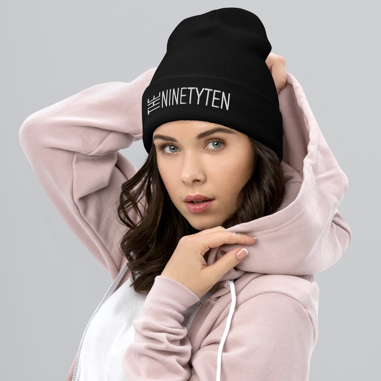 Ninetyten Cuffed Beanie - Black