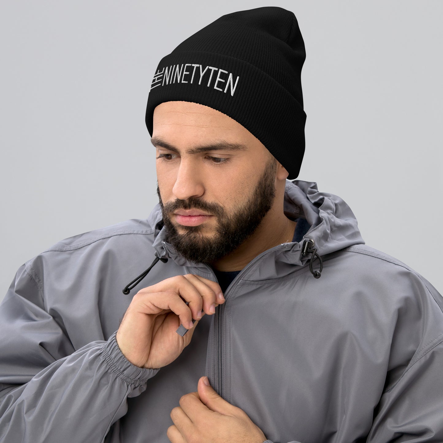 Ninetyten Cuffed Beanie - Black