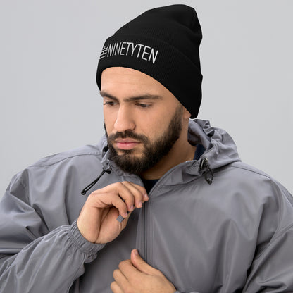 Ninetyten Cuffed Beanie - Black