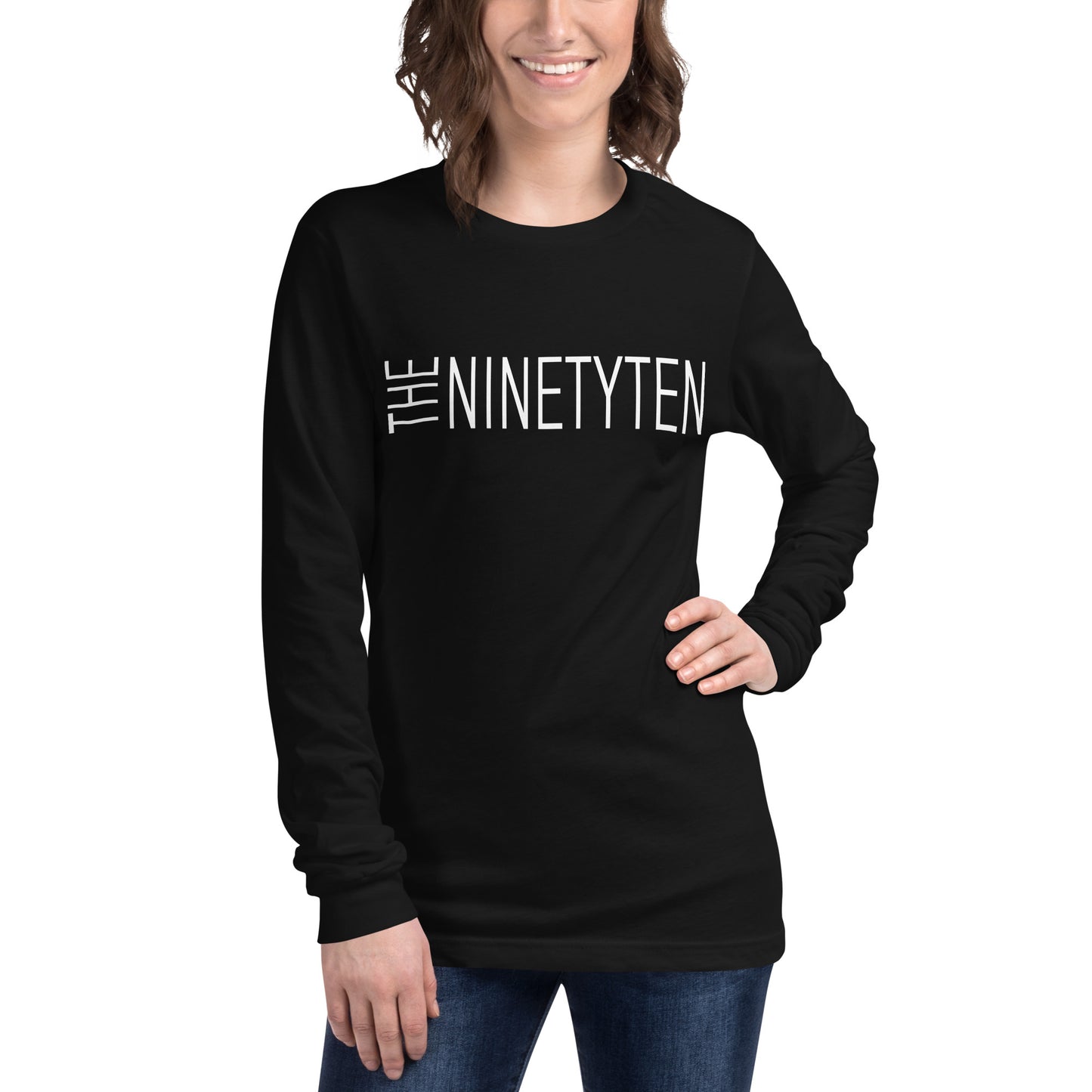 Ninetyten Long Sleeve Tee - Black