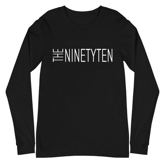 Ninetyten Long Sleeve Tee - Black