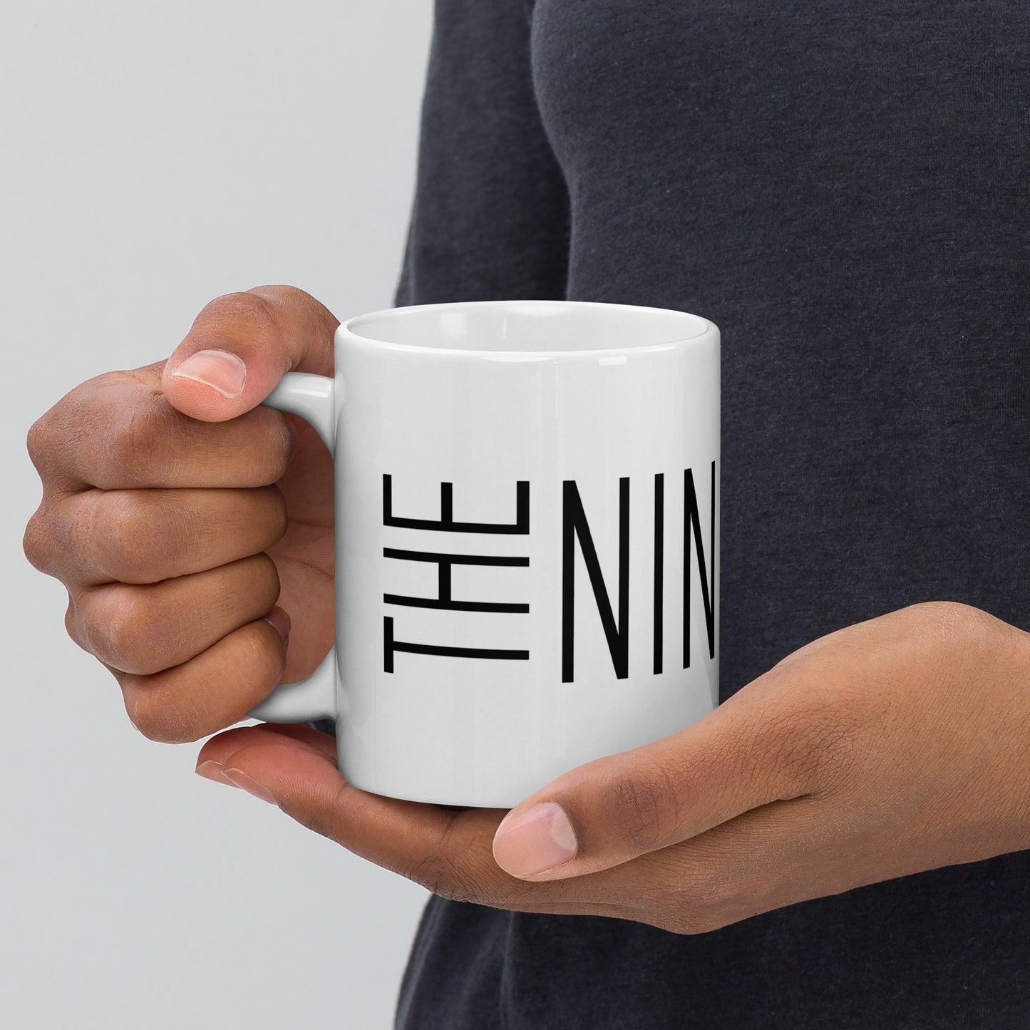 Ninetyten Glossy Mug - White